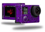 Folder Doodles Purple - Decal Style Skin fits GoPro Hero 4 Silver Camera (GOPRO SOLD SEPARATELY)