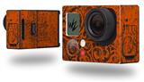 Folder Doodles Burnt Orange - Decal Style Skin fits GoPro Hero 3+ Camera (GOPRO NOT INCLUDED)