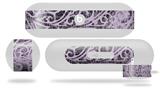 Decal Style Wrap Skin fits Beats Pill Plus Folder Doodles Lavender (BEATS PILL NOT INCLUDED)