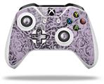 WraptorSkinz Decal Skin Wrap Set works with 2016 and newer XBOX One S / X Controller Folder Doodles Lavender (CONTROLLER NOT INCLUDED)