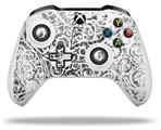 WraptorSkinz Decal Skin Wrap Set works with 2016 and newer XBOX One S / X Controller Folder Doodles White (CONTROLLER NOT INCLUDED)
