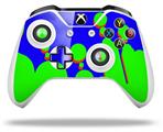 WraptorSkinz Decal Skin Wrap Set works with 2016 and newer XBOX One S / X Controller Drip Blue Green Red (CONTROLLER NOT INCLUDED)