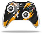 WraptorSkinz Decal Skin Wrap Set works with 2016 and newer XBOX One S / X Controller Jagged Camo Orange (CONTROLLER NOT INCLUDED)