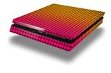 Vinyl Decal Skin Wrap compatible with Sony PlayStation 4 Slim Console Faded Dots Hot Pink Orange (PS4 NOT INCLUDED)