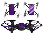 Skin Decal Wrap 2 Pack for DJI Ryze Tello Drone Folder Doodles Purple DRONE NOT INCLUDED