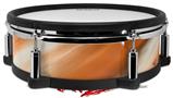 Skin Wrap works with Roland vDrum Shell PD-128 Drum Paint Blend Orange (DRUM NOT INCLUDED)