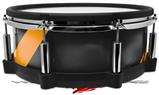 Skin Wrap works with Roland vDrum Shell PD-140DS Drum Jagged Camo Orange (DRUM NOT INCLUDED)
