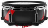Skin Wrap works with Roland vDrum Shell PD-108 Drum Jagged Camo Red (DRUM NOT INCLUDED)
