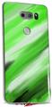Skin Decal Wrap for LG V30 Paint Blend Green