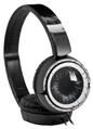 Decal style Skin Wrap for Sony MDR ZX110 Headphones Eyeball Black (HEADPHONES NOT INCLUDED)