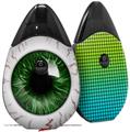 Skin Decal Wrap 2 Pack compatible with Suorin Drop Eyeball Green Dark VAPE NOT INCLUDED