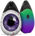 Skin Decal Wrap 2 Pack compatible with Suorin Drop Eyeball Purple VAPE NOT INCLUDED
