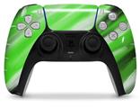 WraptorSkinz Skin Wrap compatible with the Sony PS5 DualSense Controller Paint Blend Green (CONTROLLER NOT INCLUDED)