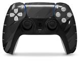 WraptorSkinz Skin Wrap compatible with the Sony PS5 DualSense Controller Jagged Camo Black (CONTROLLER NOT INCLUDED)