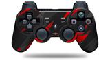 Sony PS3 Controller Decal Style Skin - Jagged Camo Red (CONTROLLER NOT INCLUDED)