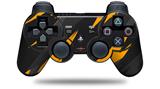 Sony PS3 Controller Decal Style Skin - Jagged Camo Orange (CONTROLLER NOT INCLUDED)