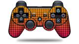 Sony PS3 Controller Decal Style Skin - Faded Dots Hot Pink Orange (CONTROLLER NOT INCLUDED)