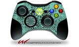 XBOX 360 Wireless Controller Decal Style Skin - Folder Doodles Seafoam Green (CONTROLLER NOT INCLUDED)