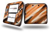 Paint Blend Orange - Decal Style Vinyl Skin fits Nintendo 2DS - 2DS NOT INCLUDED
