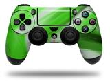 WraptorSkinz Skin compatible with Sony PS4 Dualshock Controller PlayStation 4 Original Slim and Pro Paint Blend Green (CONTROLLER NOT INCLUDED)