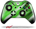 Decal Skin Wrap fits Microsoft XBOX One Wireless Controller Paint Blend Green