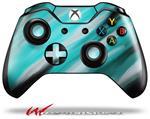 Decal Skin Wrap fits Microsoft XBOX One Wireless Controller Paint Blend Teal