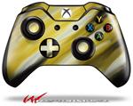 Decal Skin Wrap fits Microsoft XBOX One Wireless Controller Paint Blend Yellow
