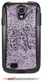 Folder Doodles Lavender - Decal Style Vinyl Skin fits Otterbox Commuter Case for Samsung Galaxy S4 (CASE SOLD SEPARATELY)