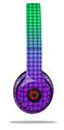 Skin Decal Wrap compatible with Beats Solo 2 WIRED Headphones Faded Dots Purple Green (HEADPHONES NOT INCLUDED)