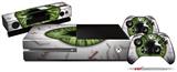 Eyeball Green - Holiday Bundle Decal Style Skin fits XBOX One Console Original, Kinect and 2 Controllers (XBOX SYSTEM NOT INCLUDED)