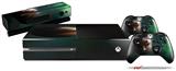 Ar44 Space - Holiday Bundle Decal Style Skin fits XBOX One Console Original, Kinect and 2 Controllers (XBOX SYSTEM NOT INCLUDED)
