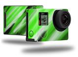 Paint Blend Green - Decal Style Skin fits GoPro Hero 4 Black Camera (GOPRO SOLD SEPARATELY)