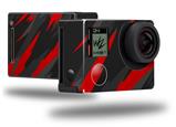 Jagged Camo Red - Decal Style Skin fits GoPro Hero 4 Black Camera (GOPRO SOLD SEPARATELY)