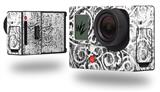 Folder Doodles White - Decal Style Skin fits GoPro Hero 3+ Camera (GOPRO NOT INCLUDED)