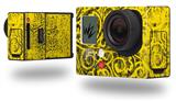 Folder Doodles Yellow - Decal Style Skin fits GoPro Hero 3+ Camera (GOPRO NOT INCLUDED)
