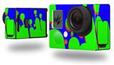 Drip Blue Green Red - Decal Style Skin fits GoPro Hero 3+ Camera (GOPRO NOT INCLUDED)