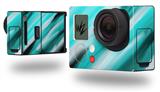 Paint Blend Teal - Decal Style Skin fits GoPro Hero 3+ Camera (GOPRO NOT INCLUDED)