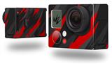 Jagged Camo Red - Decal Style Skin fits GoPro Hero 3+ Camera (GOPRO NOT INCLUDED)