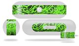 Decal Style Wrap Skin fits Beats Pill Plus Folder Doodles Neon Green (BEATS PILL NOT INCLUDED)
