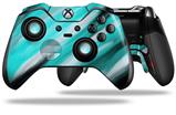 Paint Blend Teal - Decal Style Skin fits Microsoft XBOX One ELITE Wireless Controller