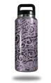 WraptorSkinz Skin Decal Wrap for Yeti Rambler Bottle 36oz Folder Doodles Lavender (YETI NOT INCLUDED)