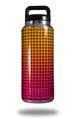 Skin Decal Wrap for Yeti Rambler Bottle 36oz Faded Dots Hot Pink Orange (YETI NOT INCLUDED)