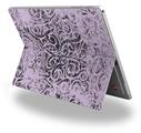 Folder Doodles Lavender - Decal Style Vinyl Skin fits Microsoft Surface Pro 4 (SURFACE NOT INCLUDED)