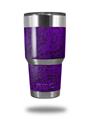 WraptorSkinz Skin Wrap compatible with RTIC 30oz ORIGINAL 2017 AND OLDER Tumblers Folder Doodles Purple (TUMBLER NOT INCLUDED)