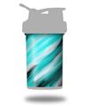 Decal Style Skin Wrap works with Blender Bottle 22oz ProStak Paint Blend Teal (BOTTLE NOT INCLUDED)