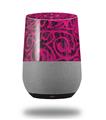 Decal Style Skin Wrap for Google Home Original - Folder Doodles Fuchsia (GOOGLE HOME NOT INCLUDED)