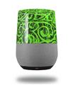 Decal Style Skin Wrap for Google Home Original - Folder Doodles Neon Green (GOOGLE HOME NOT INCLUDED)