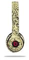 WraptorSkinz Skin Decal Wrap compatible with Beats Solo 2 and Solo 3 Wireless Headphones Folder Doodles Yellow Sunshine (HEADPHONES NOT INCLUDED)