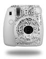 WraptorSkinz Skin Decal Wrap compatible with Fujifilm Mini 8 Camera Folder Doodles White (CAMERA NOT INCLUDED)