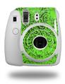 WraptorSkinz Skin Decal Wrap compatible with Fujifilm Mini 8 Camera Folder Doodles Neon Green (CAMERA NOT INCLUDED)